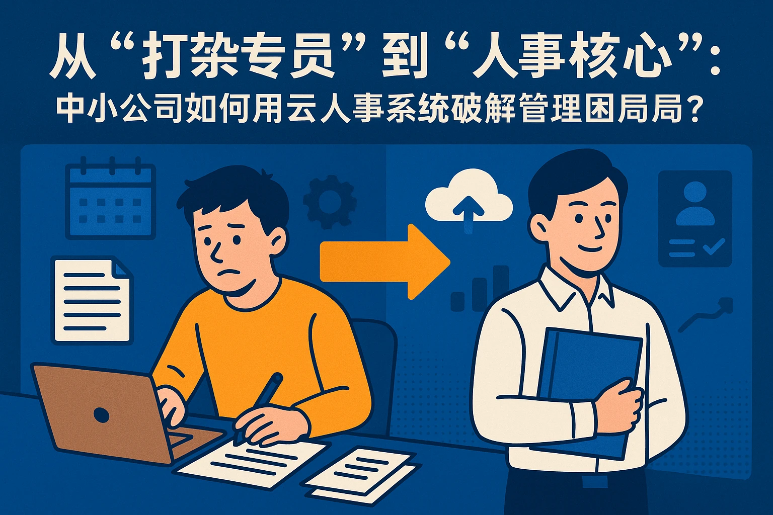 从“打杂专员”到“人事核心”：中小公司如何用云人事系统破解管理困局？