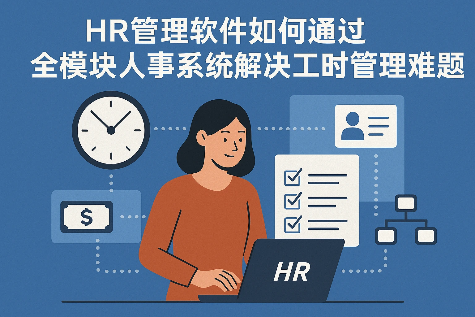 HR管理软件如何通过全模块人事系统解决工时管理难题