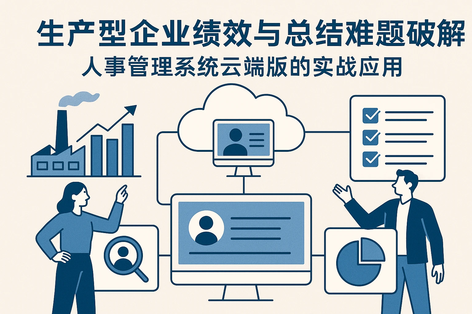生产型企业绩效与总结难题破解：人事管理系统云端版的实战应用