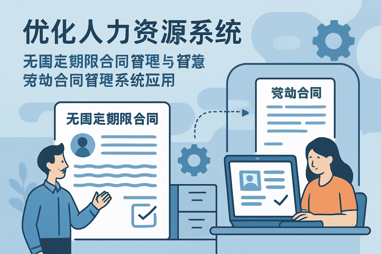 优化人力资源系统:无固定期限合同管理与智能劳动合同管理系统应用