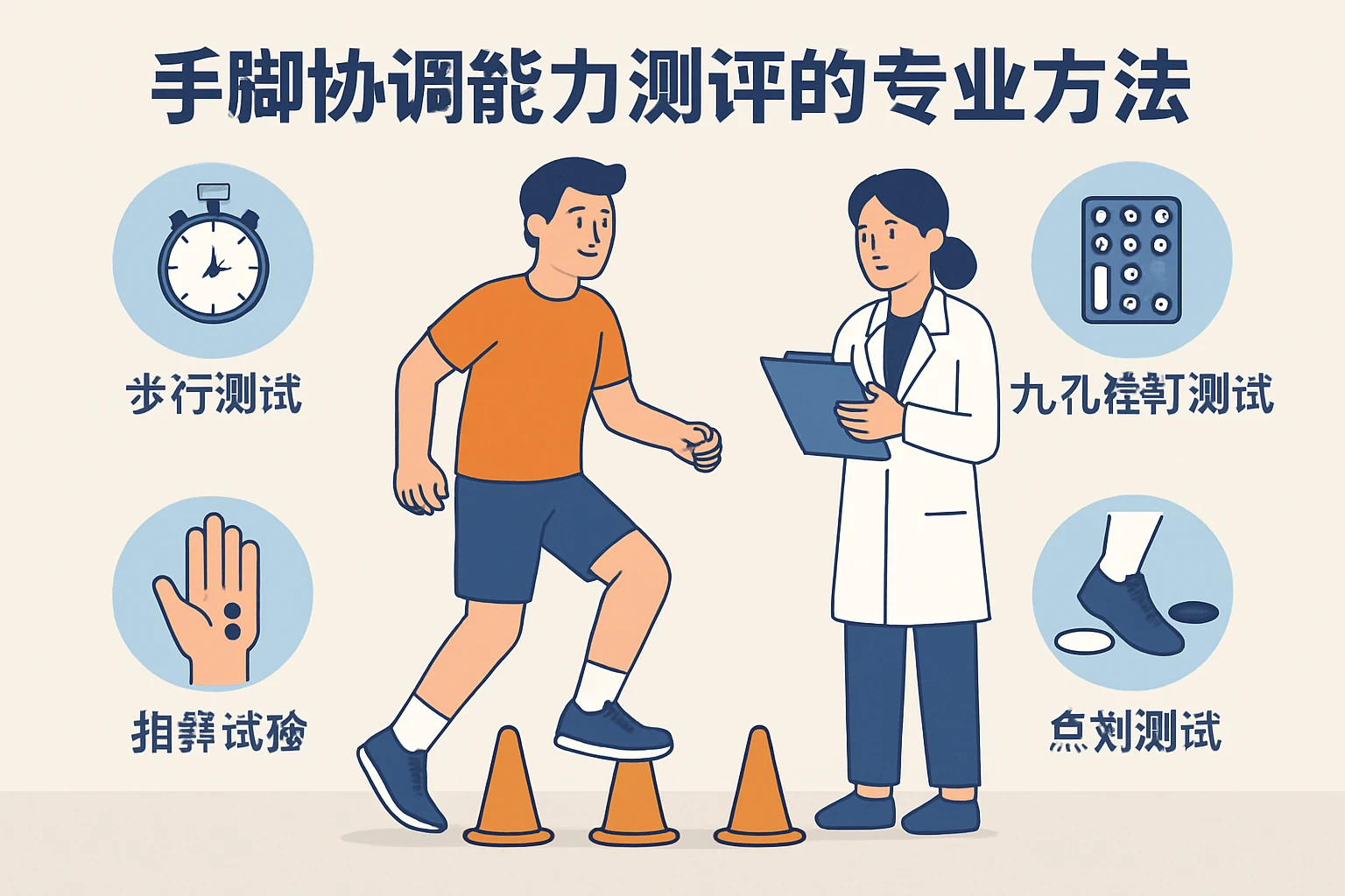 手脚协调能力测评的专业方法