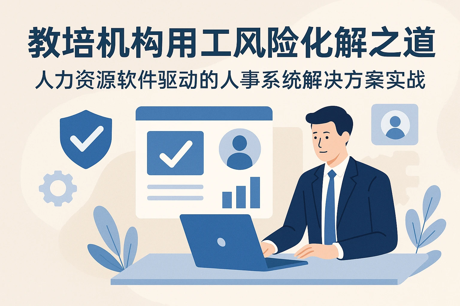 教培机构用工风险化解之道：人力资源软件驱动的人事系统解决方案实战