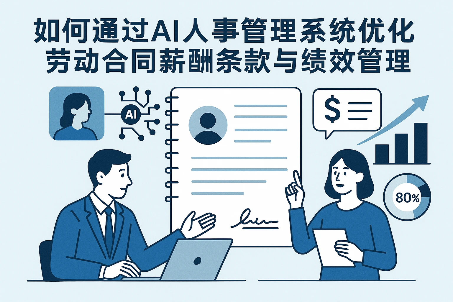 如何通过AI人事管理系统优化劳动合同薪酬条款与绩效管理