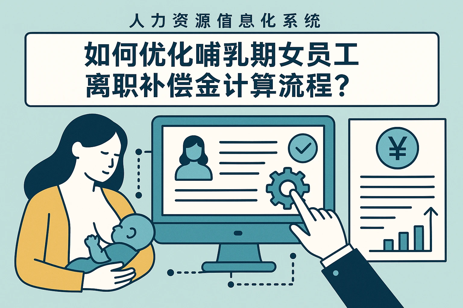 人力资源信息化系统如何优化哺乳期女员工离职补偿金计算流程