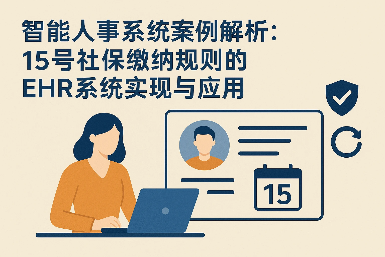 智能人事系统案例解析：15号社保缴纳规则的EHR系统实现与应用