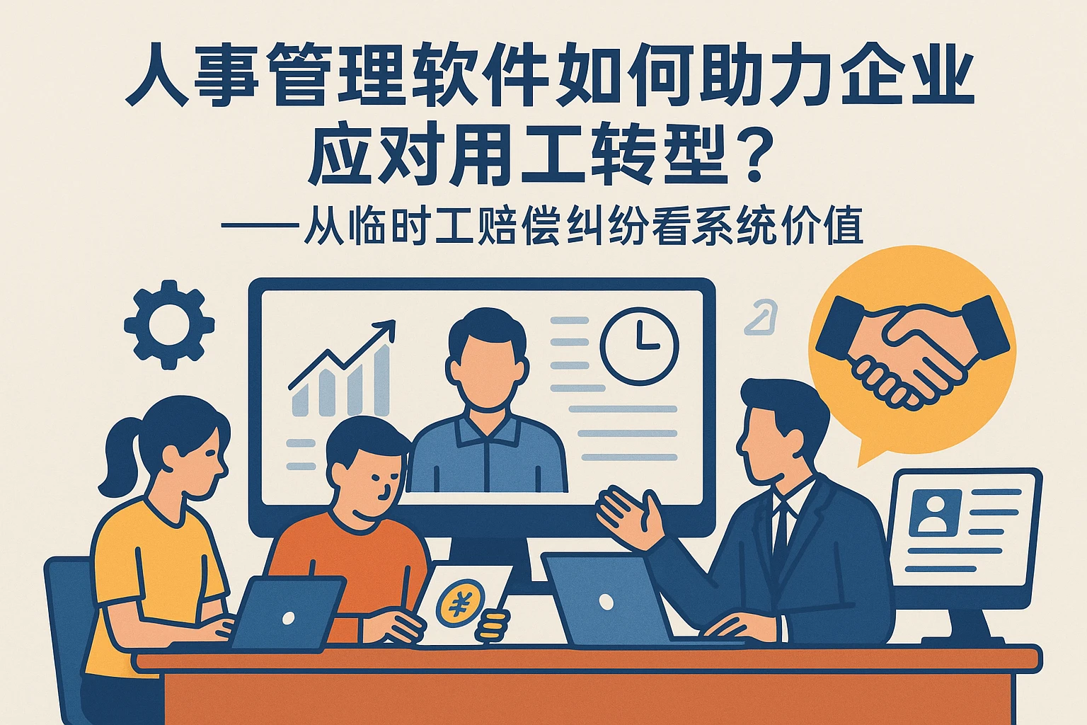 人事管理软件如何助力企业应对用工转型？——从临时工赔偿纠纷看系统价值