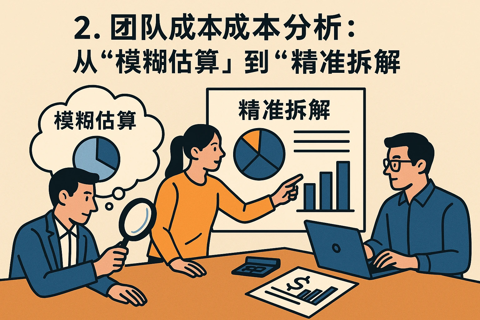 2. 团队成本分析:从“模糊估算”到“精准拆解”