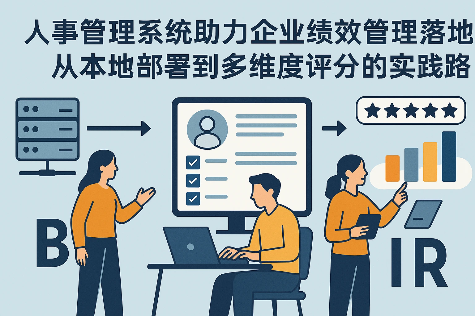 人事管理系统助力企业绩效管理落地:从本地部署到多维度评分的实践路径