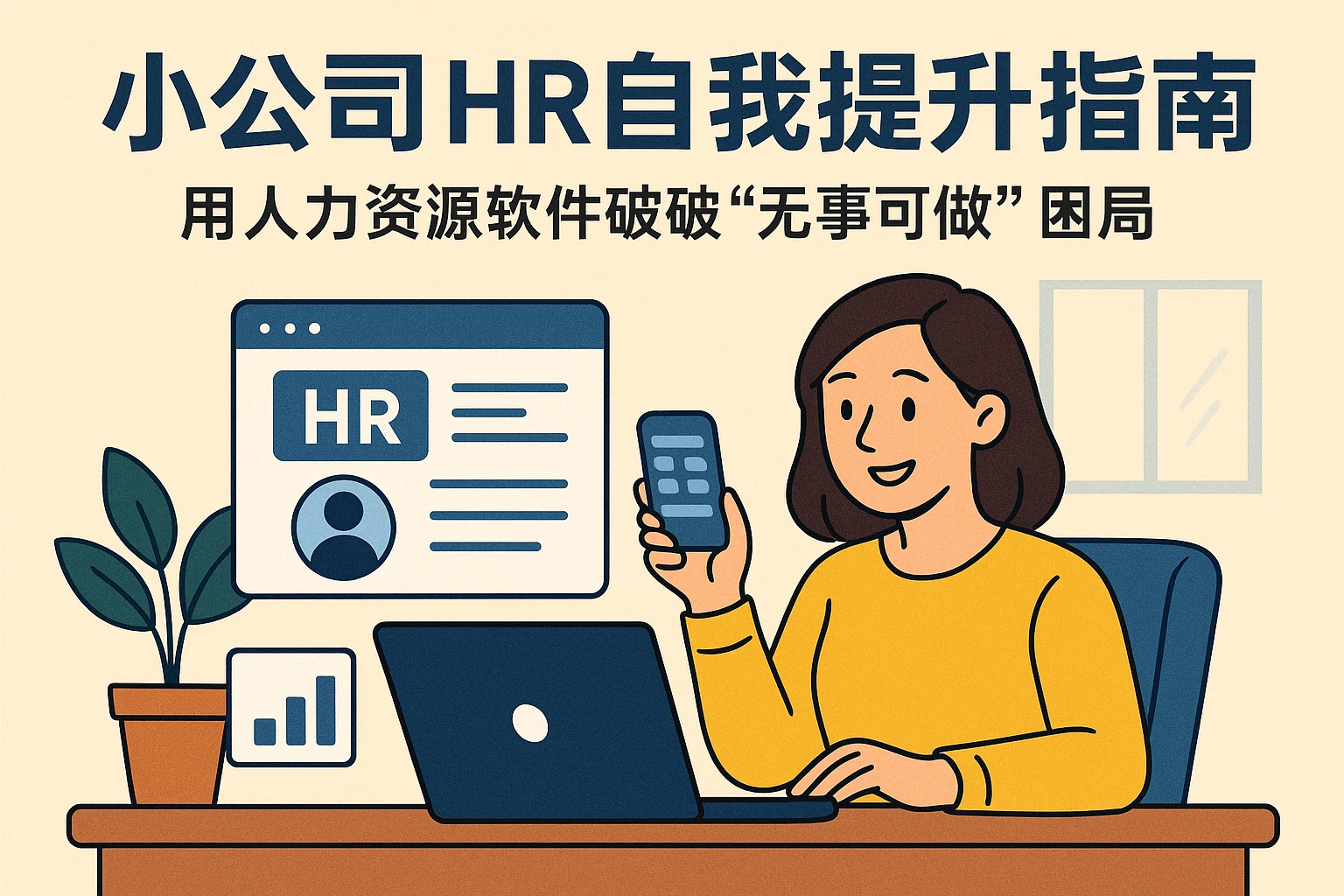 小公司HR自我提升指南：用人力资源软件破解“无事可做”困局