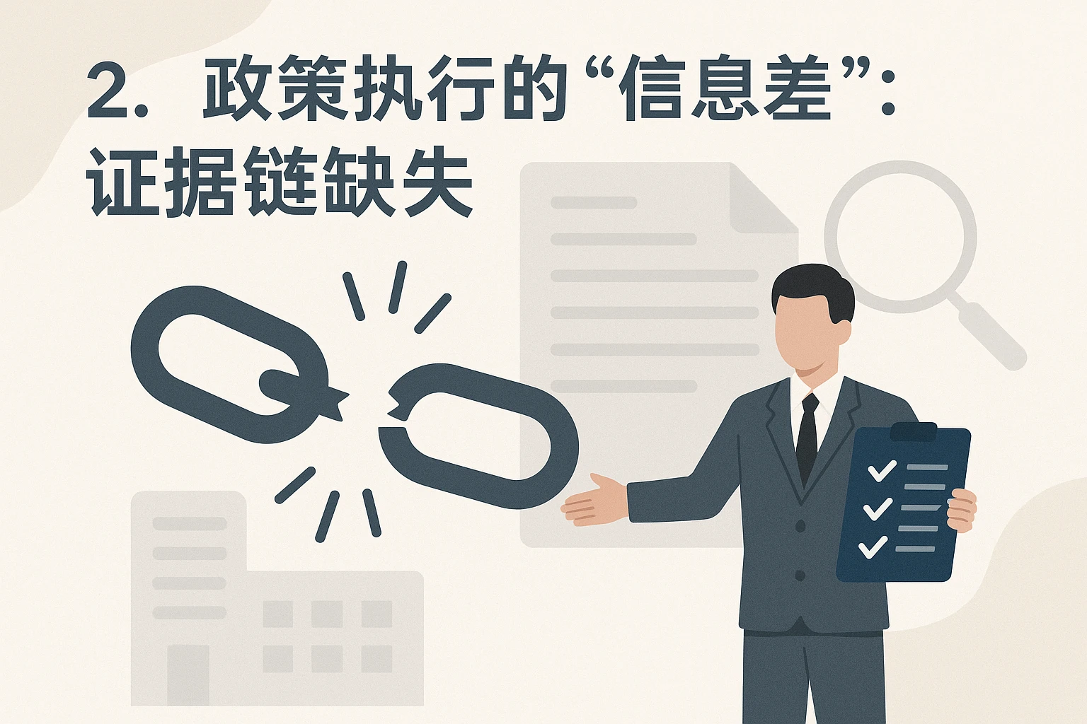 2. 政策执行的“信息差”:证据链缺失