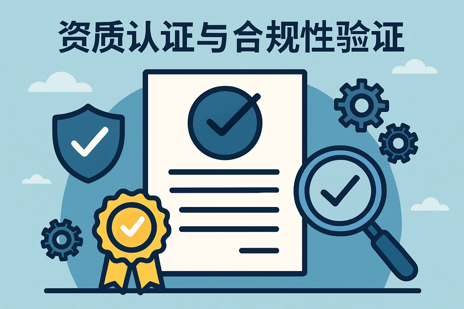 资质认证与合规性验证
