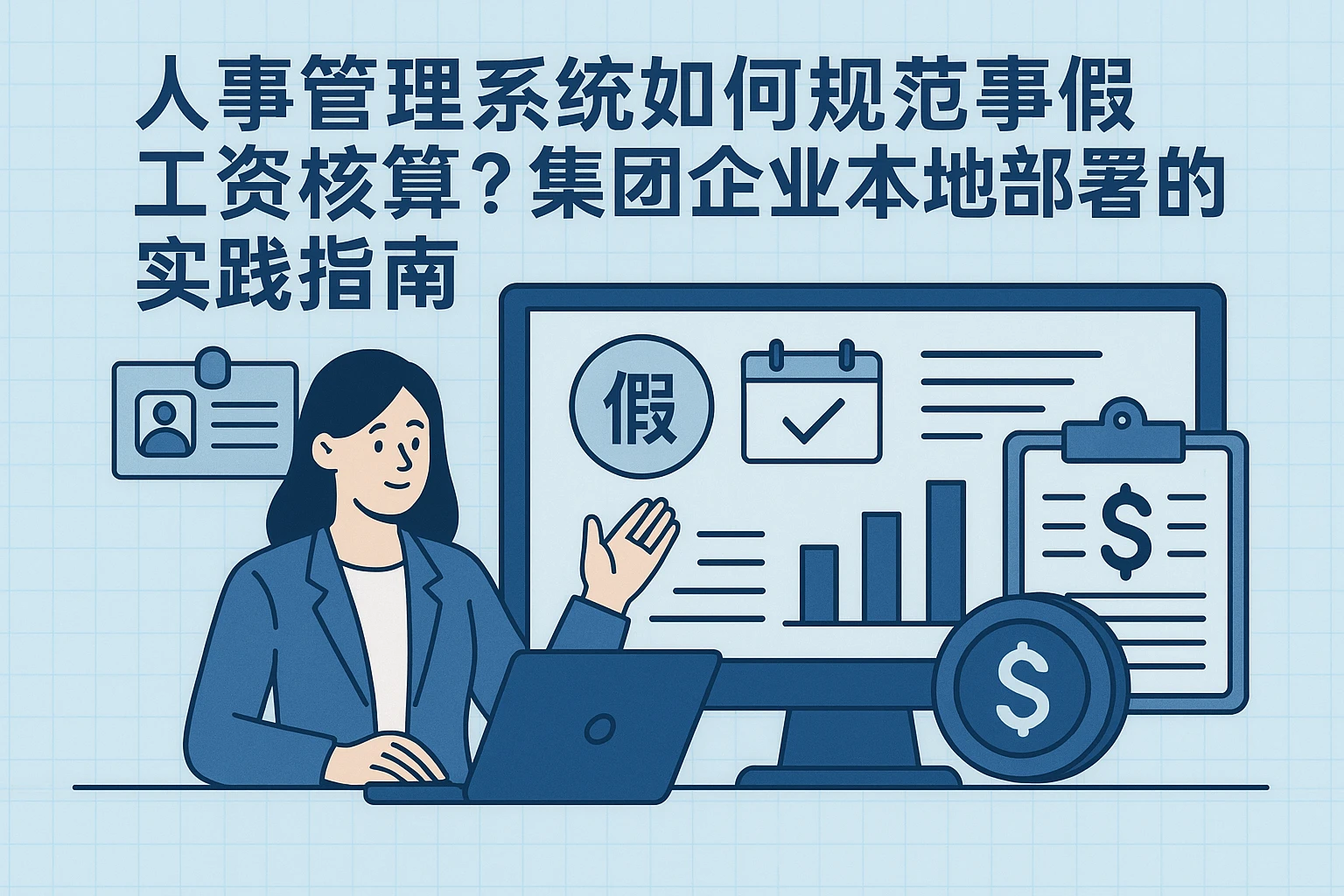 人事管理系统如何规范事假工资核算?集团企业本地部署的实践指南
