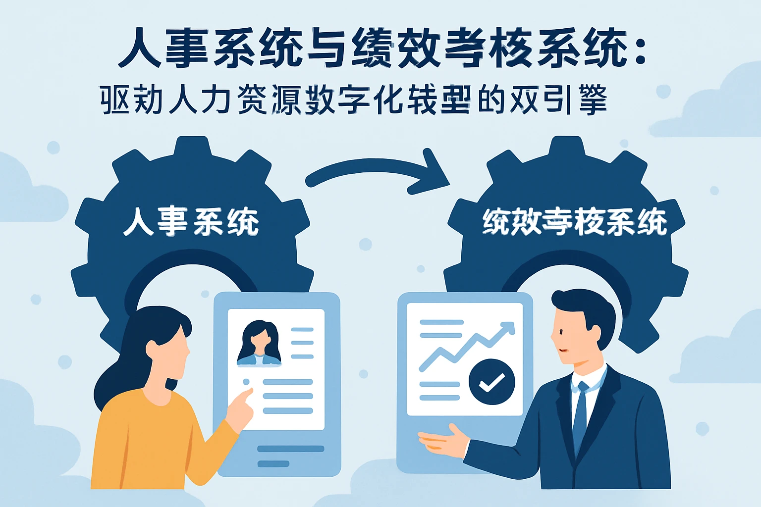 人事系统与绩效考核系统:驱动人力资源数字化转型的双引擎