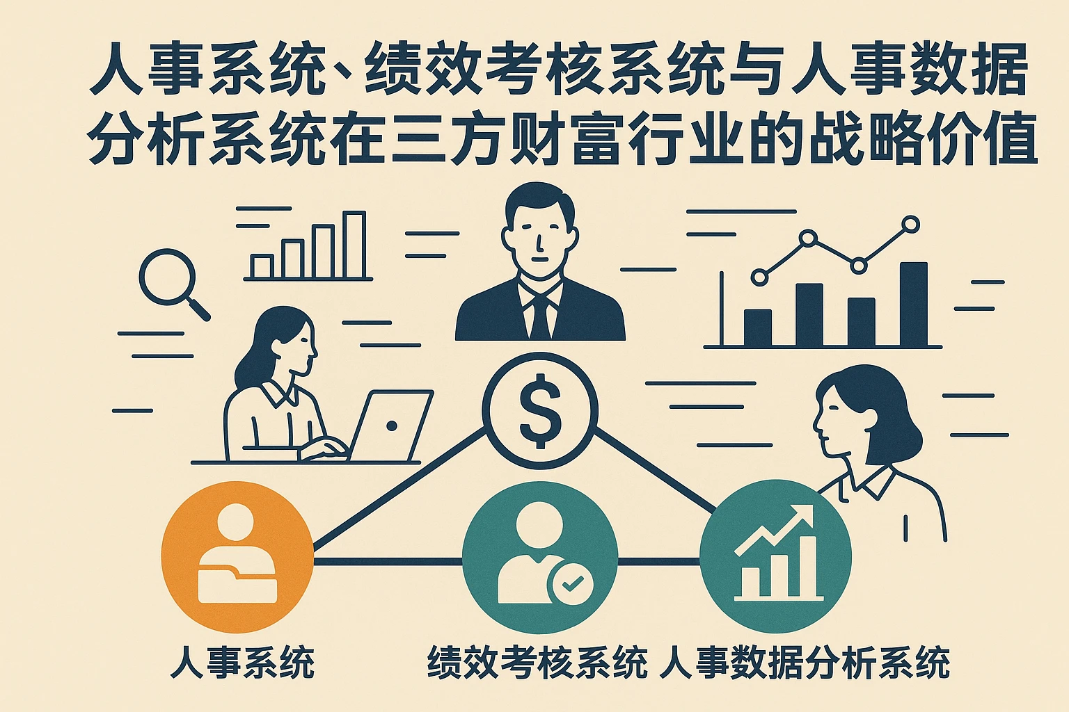 人事系统、绩效考核系统与人事数据分析系统在三方财富行业的战略价值