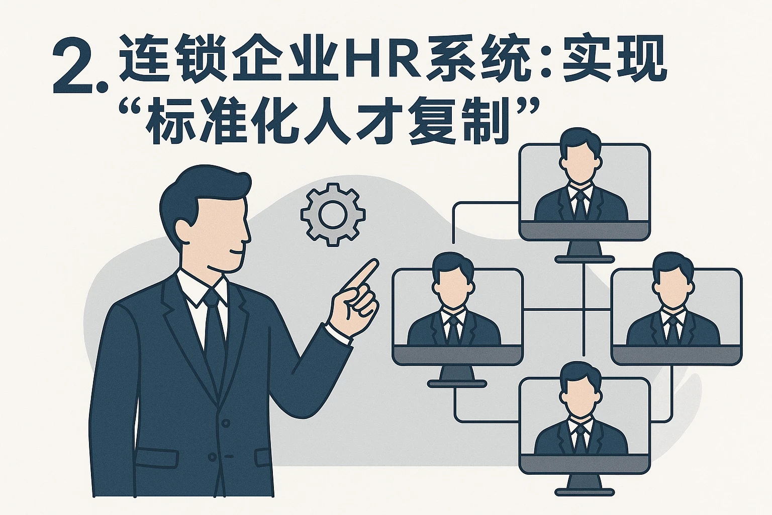2. 连锁企业HR系统：实现“标准化人才复制”