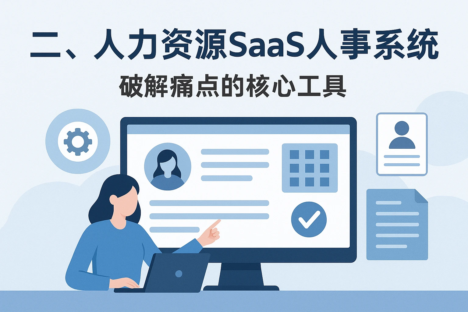 二、人力资源SaaS人事系统:破解痛点的核心工具