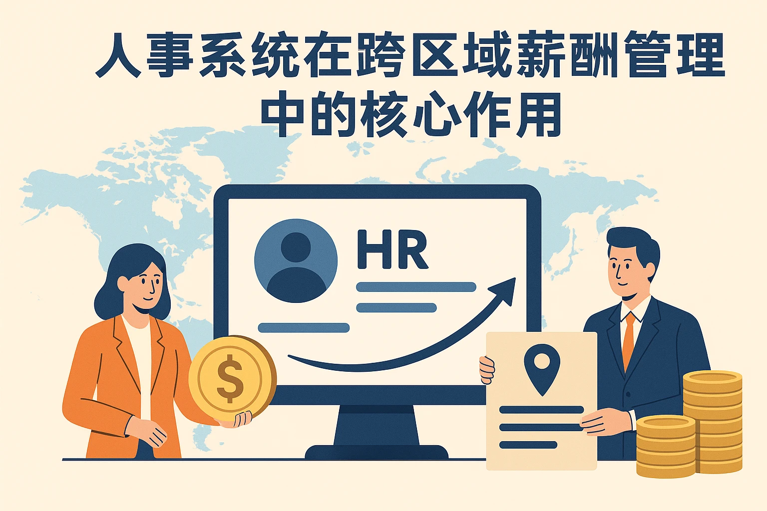 人事系统在跨区域薪酬管理中的核心作用