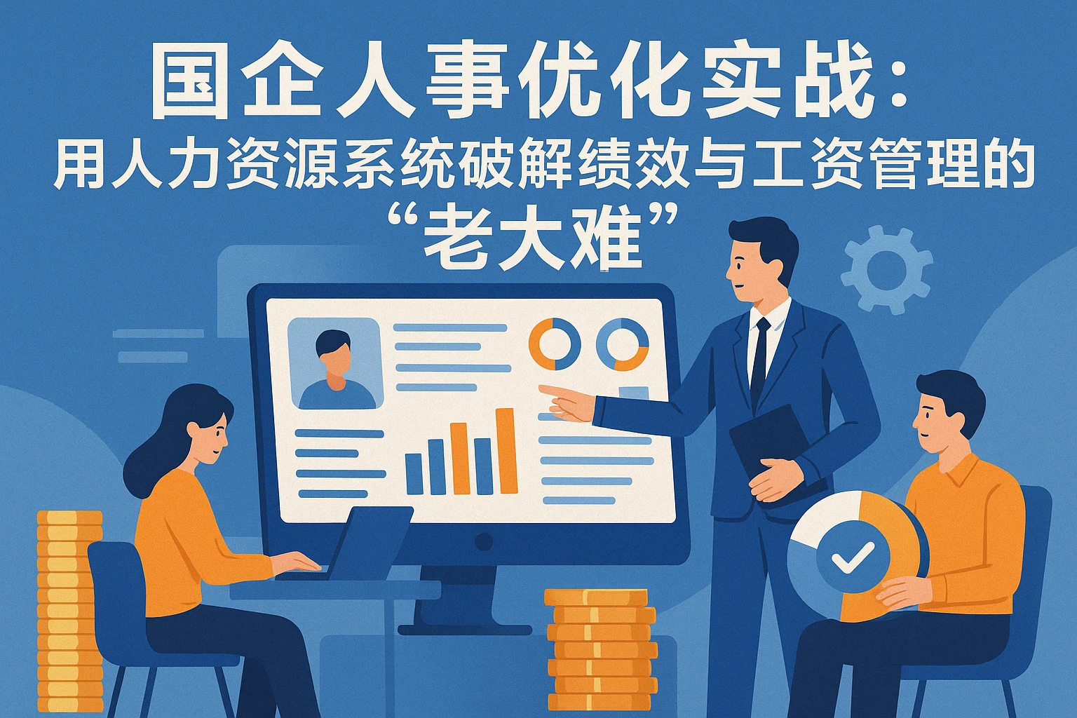 国企人事优化实战：用人力资源系统破解绩效与工资管理的“老大难”