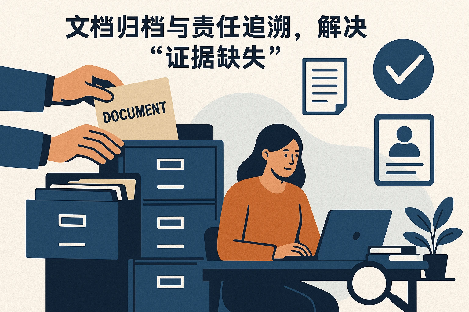 2. 文档归档与责任追溯，解决“证据缺失”