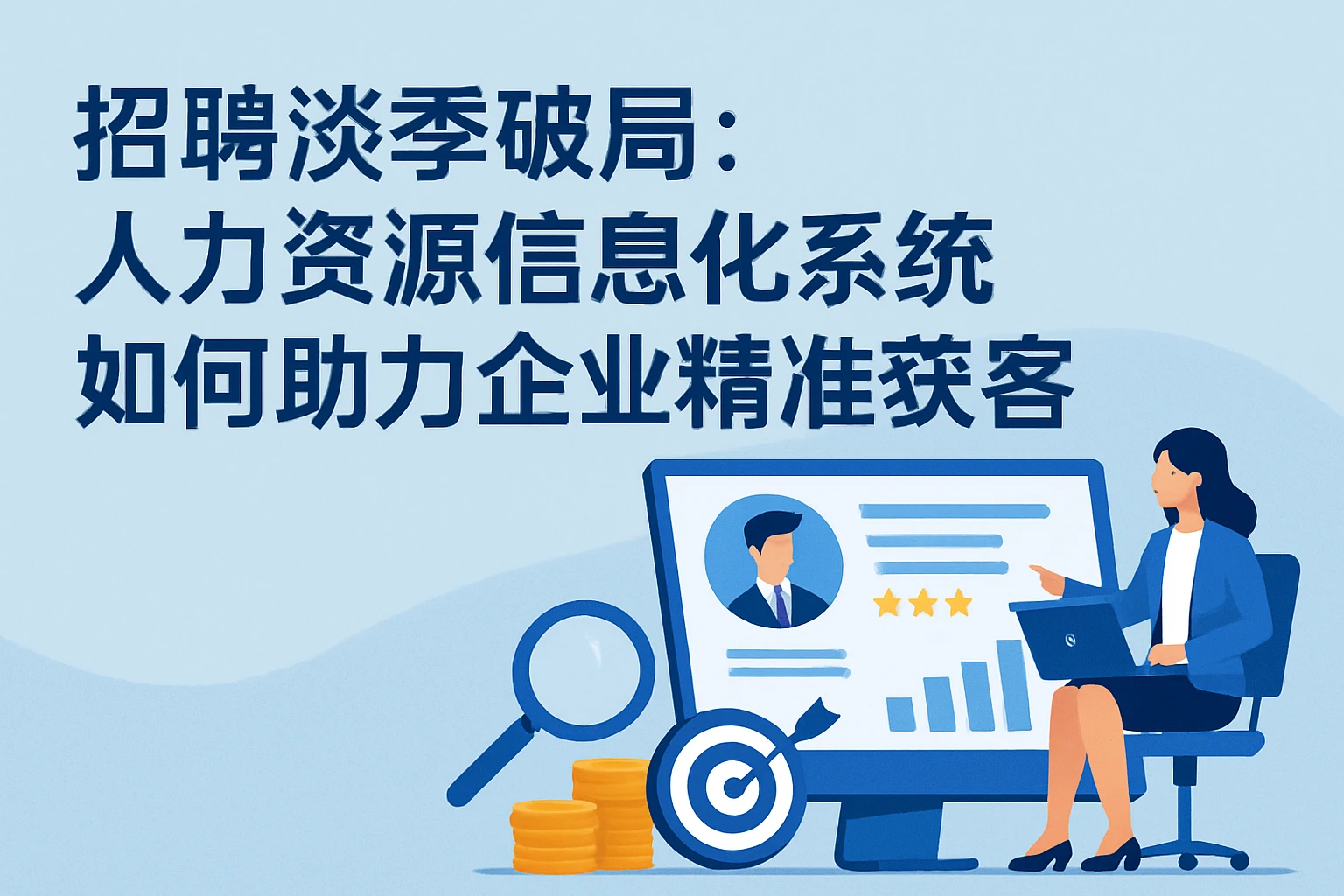 招聘淡季破局：人力资源信息化系统如何助力企业精准获客