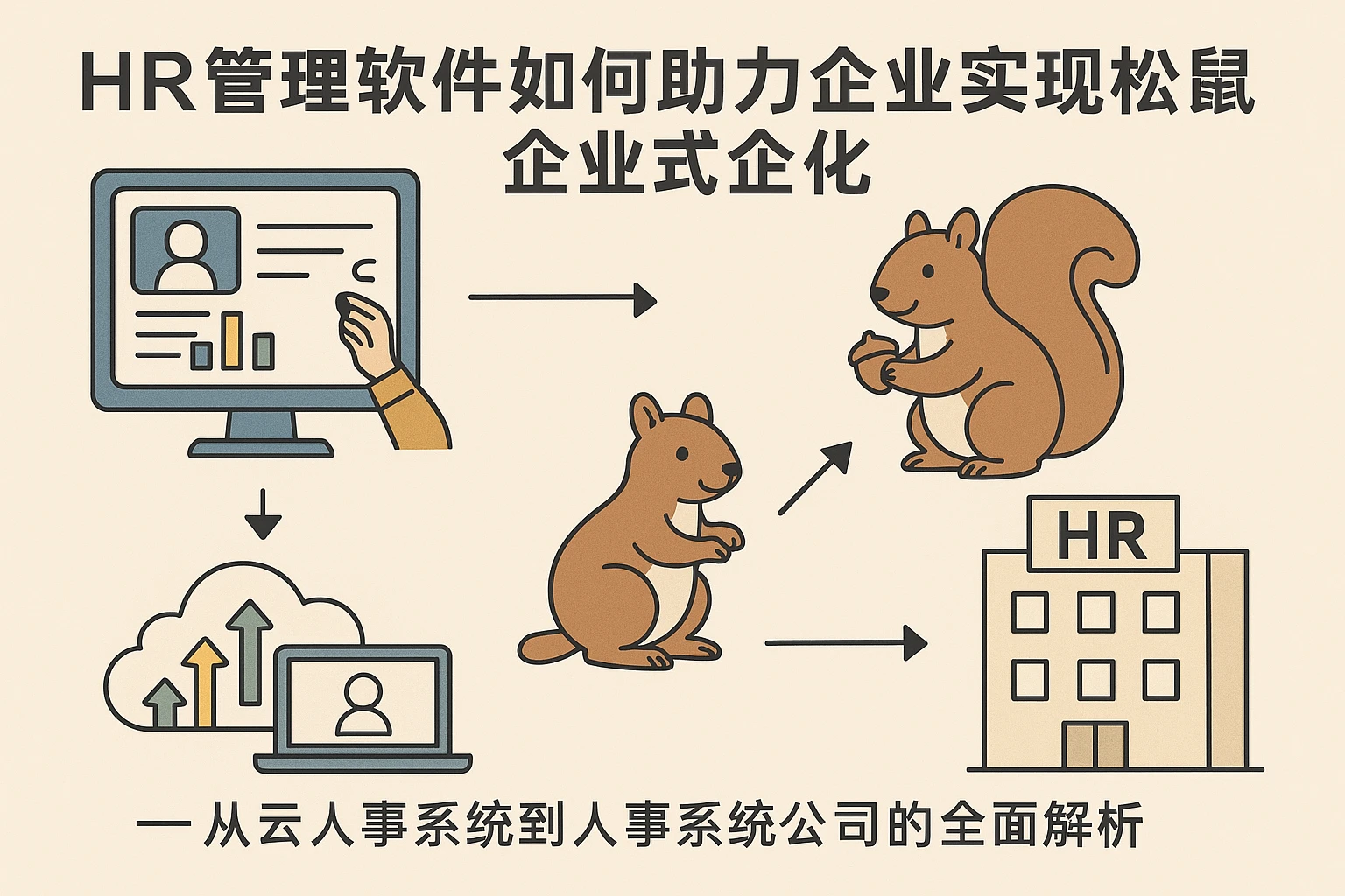 HR管理软件如何助力企业实现松鼠式企业文化——从云人事系统到人事系统公司的全面解析