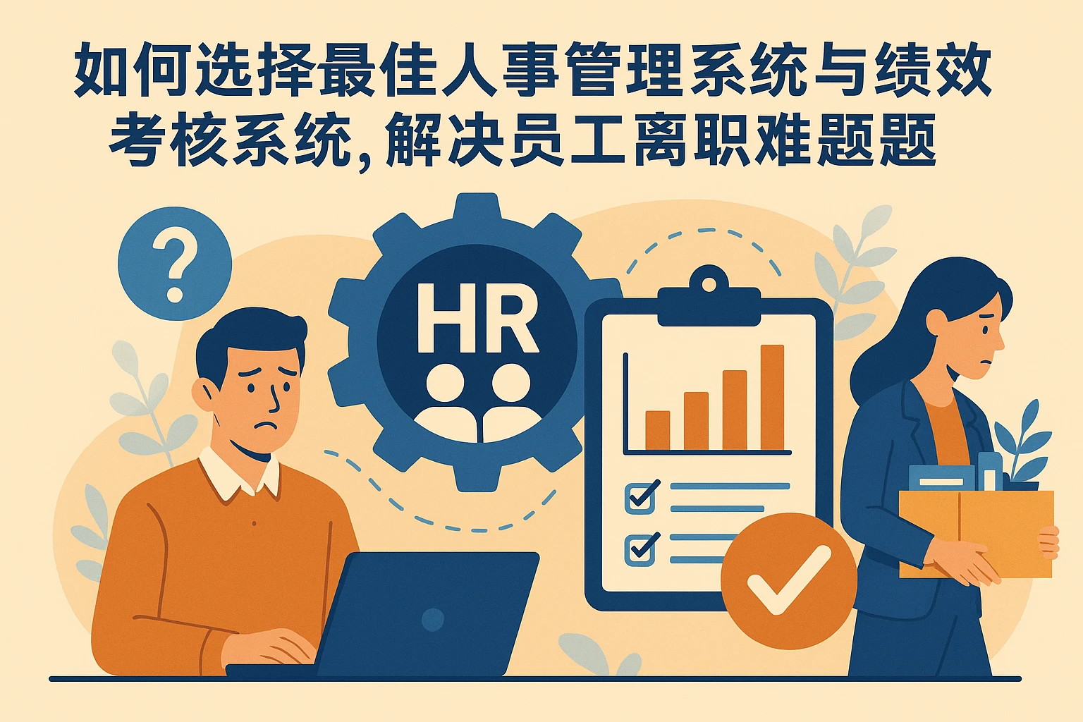如何选择最佳人事管理系统与绩效考核系统,解决员工离职难题