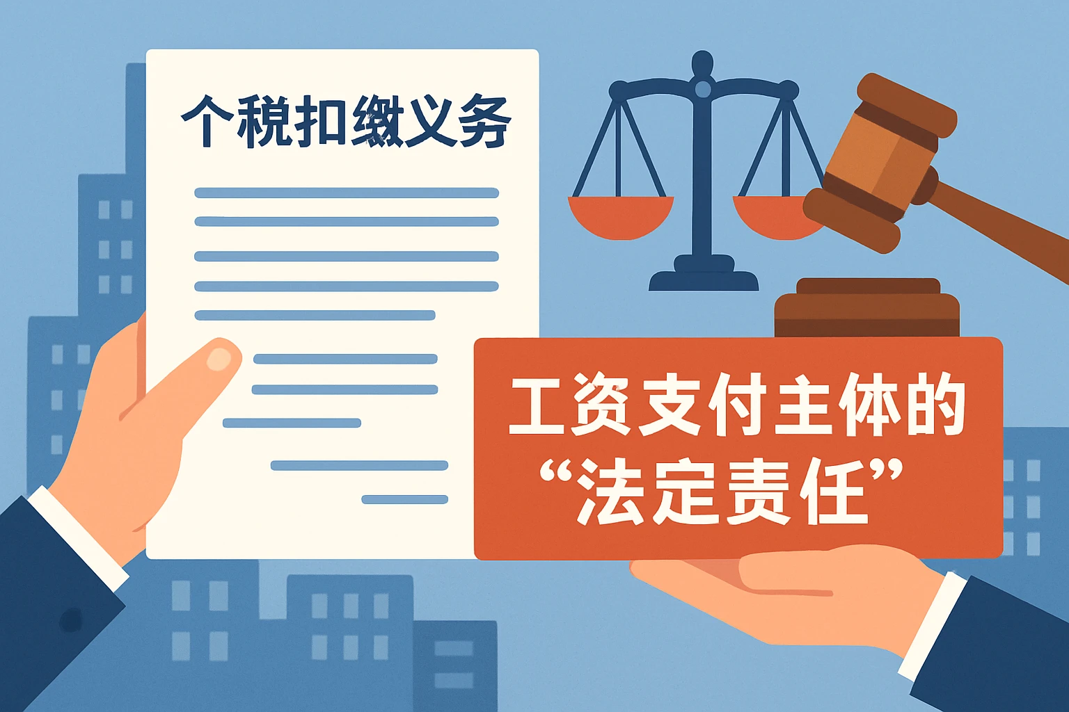 2. 个税扣缴义务：工资支付主体的“法定责任”