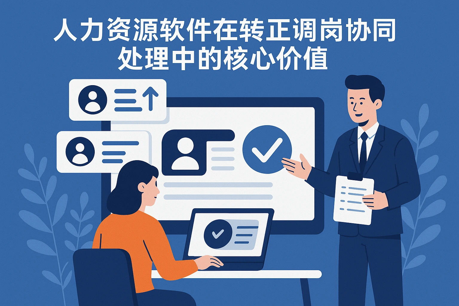 人力资源软件在转正调岗协同处理中的核心价值