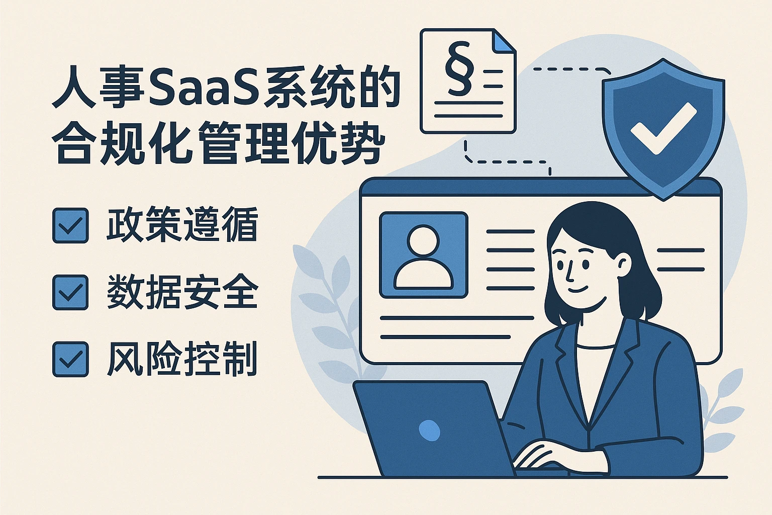 人事SaaS系统的合规化管理优势