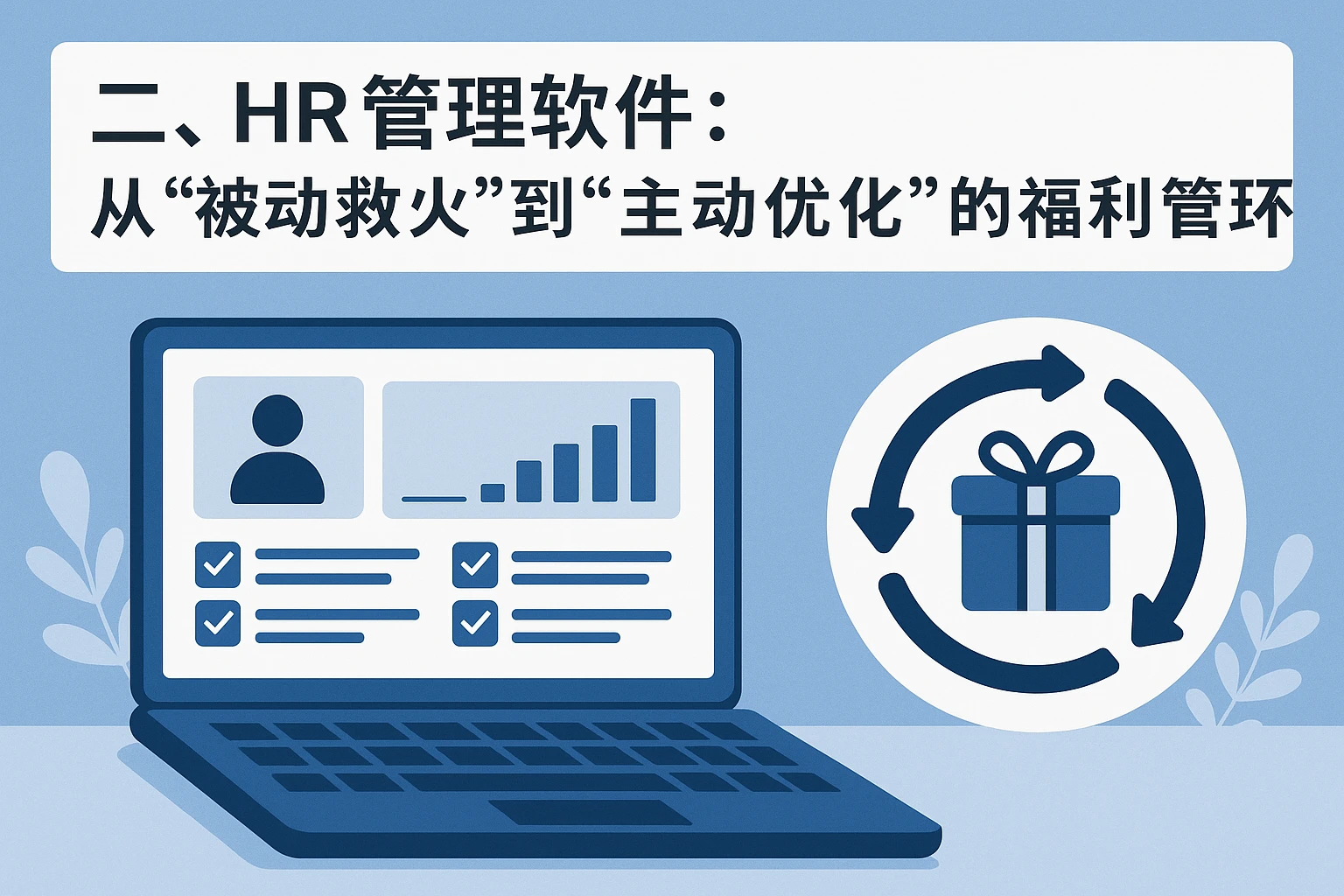 二、HR管理软件：从“被动救火”到“主动优化”的福利管理闭环