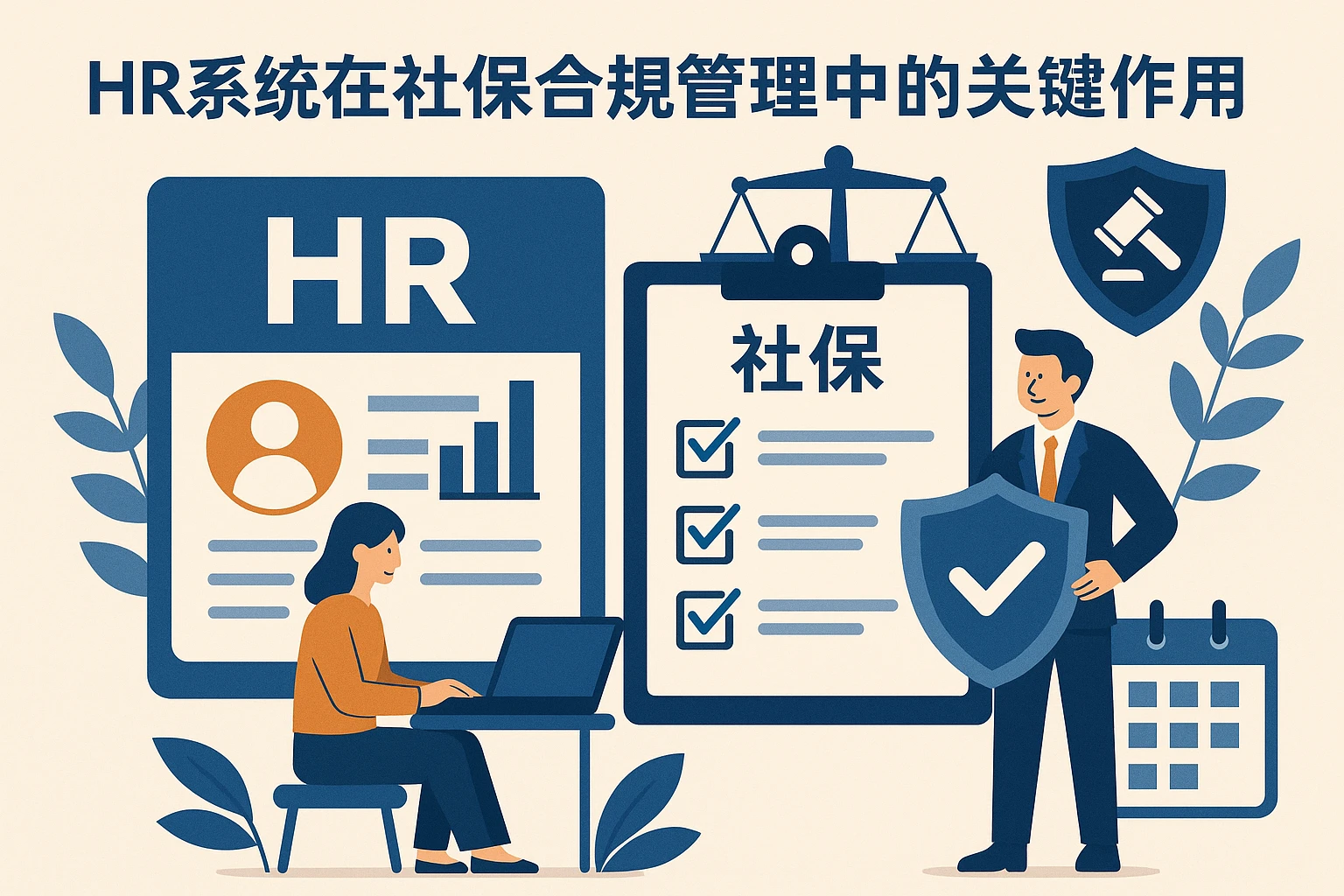 HR系统在社保合规管理中的关键作用