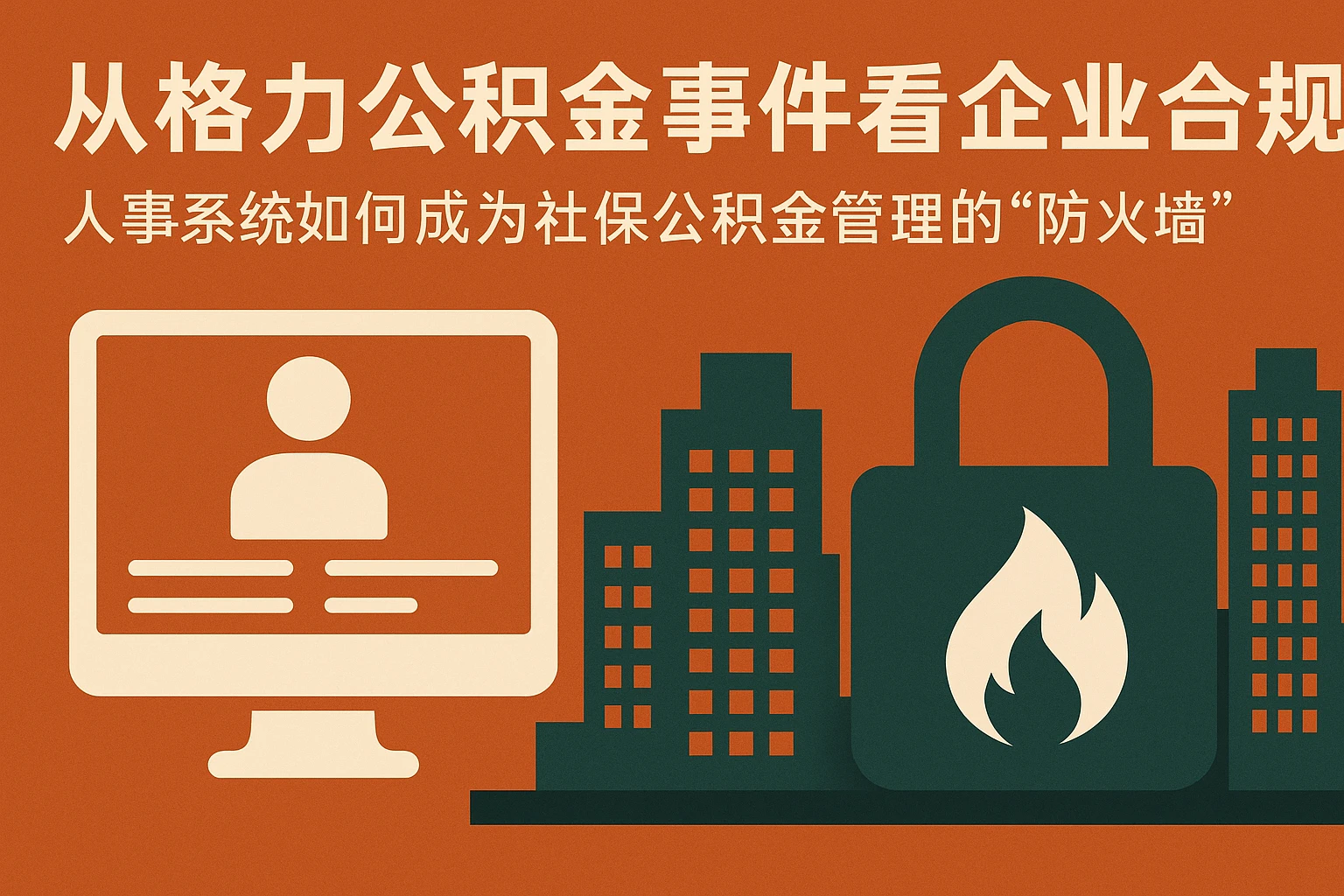 从格力公积金事件看企业合规：人事系统如何成为社保公积金管理的“防火墙”