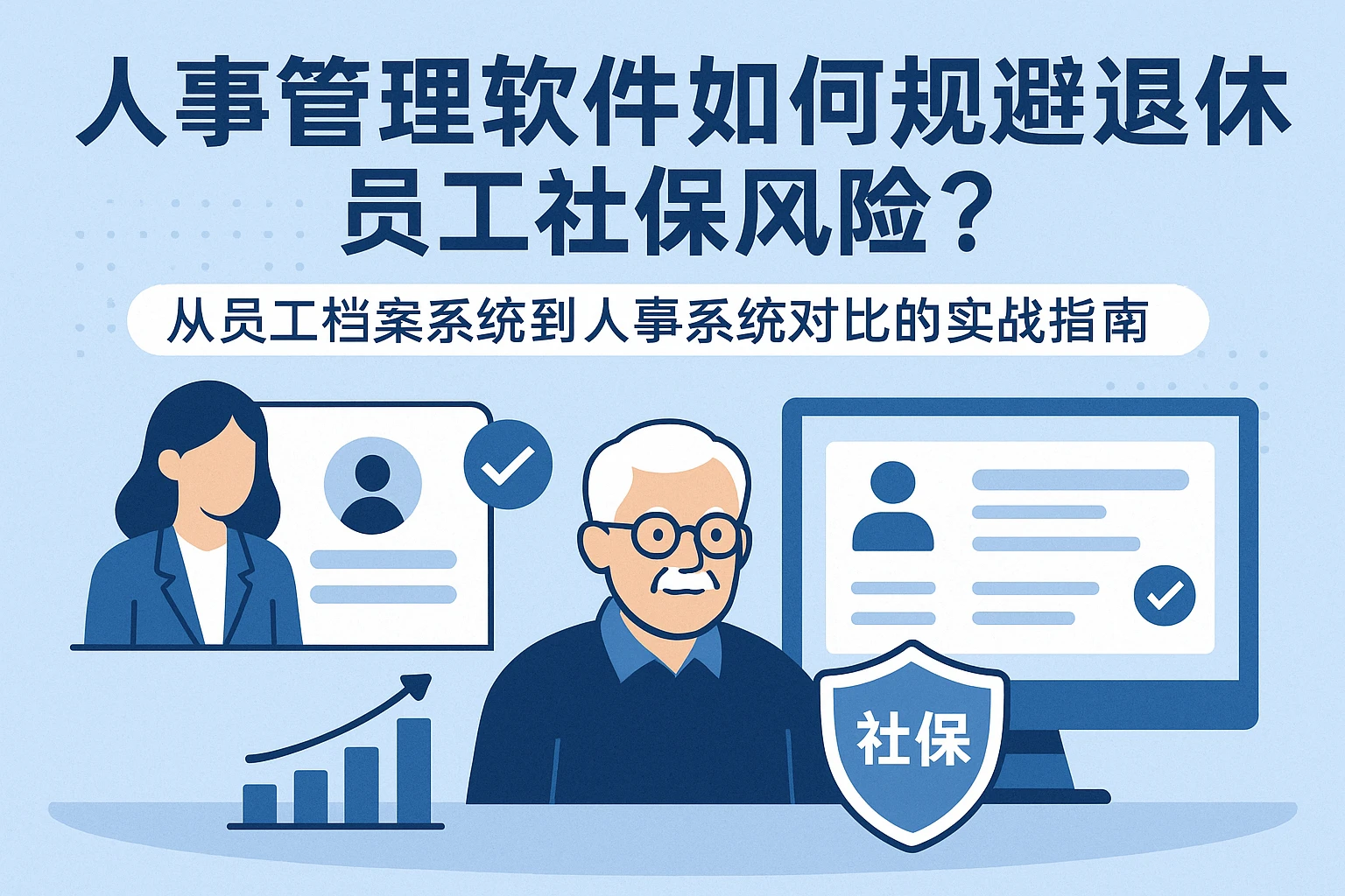 人事管理软件如何规避退休员工社保风险？从员工档案系统到人事系统对比的实战指南