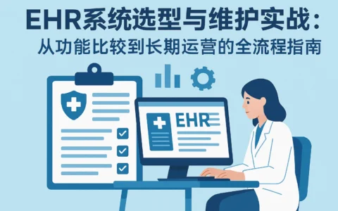 EHR系统选型与维护实战：从功能比较到长期运营的全流程指南