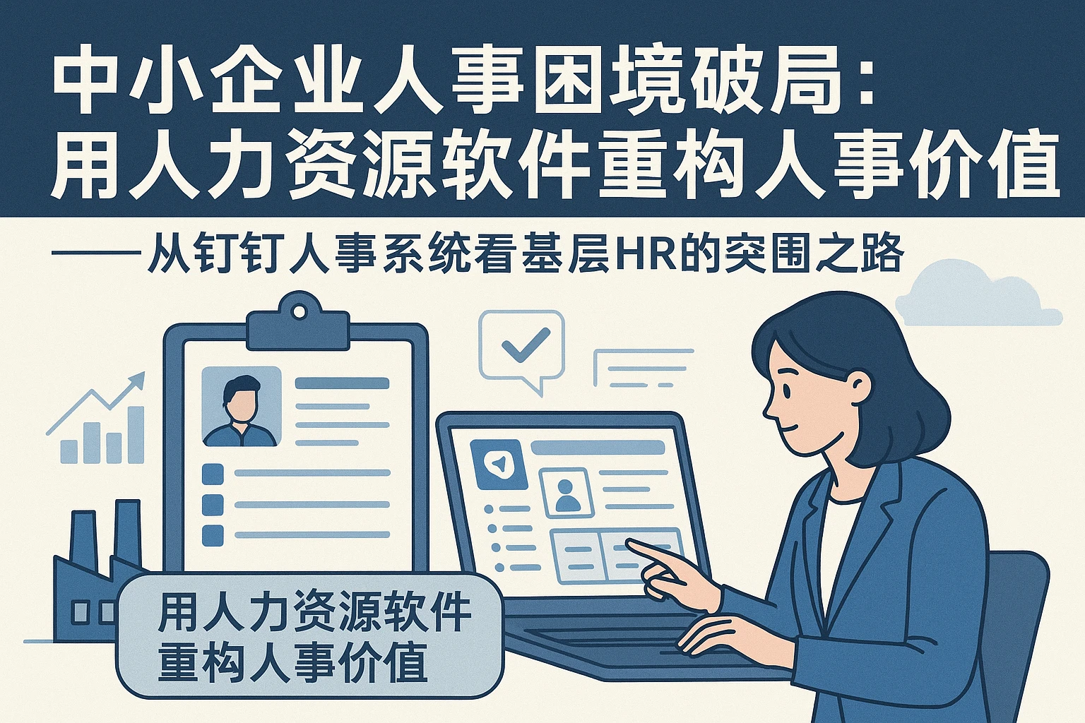 中小企业人事困境破局：用人力资源软件重构人事价值——从钉钉人事系统看基层HR的突围之路