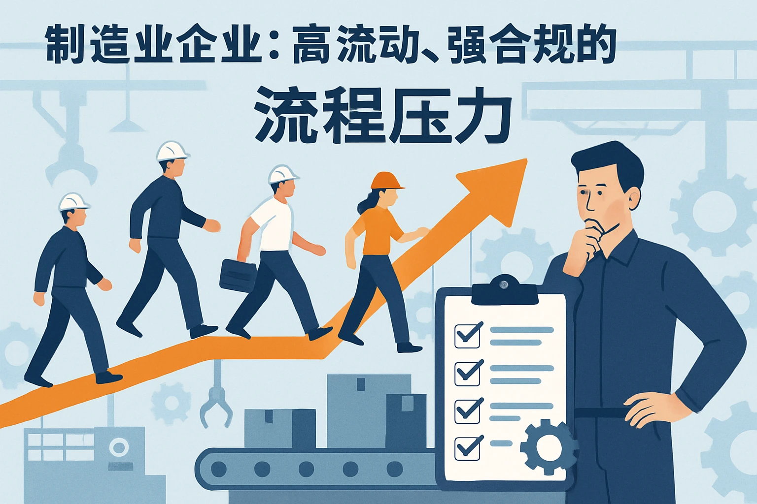 2. 制造业企业：高流动、强合规的“流程压力”