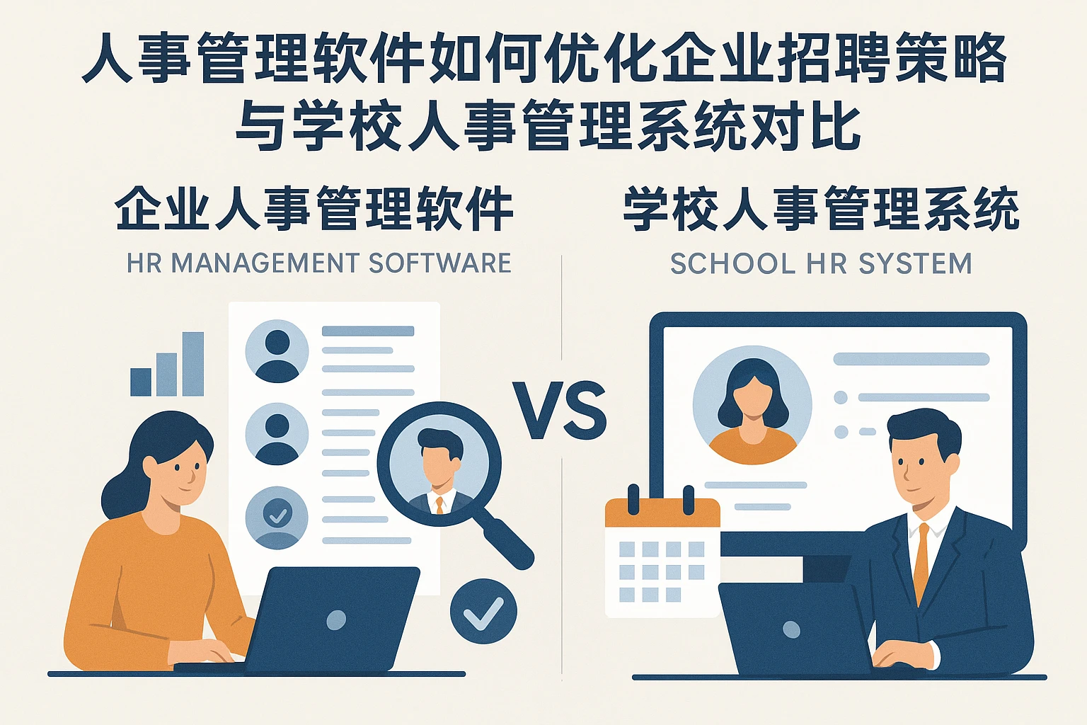 人事管理软件如何优化企业招聘策略与学校人事管理系统对比