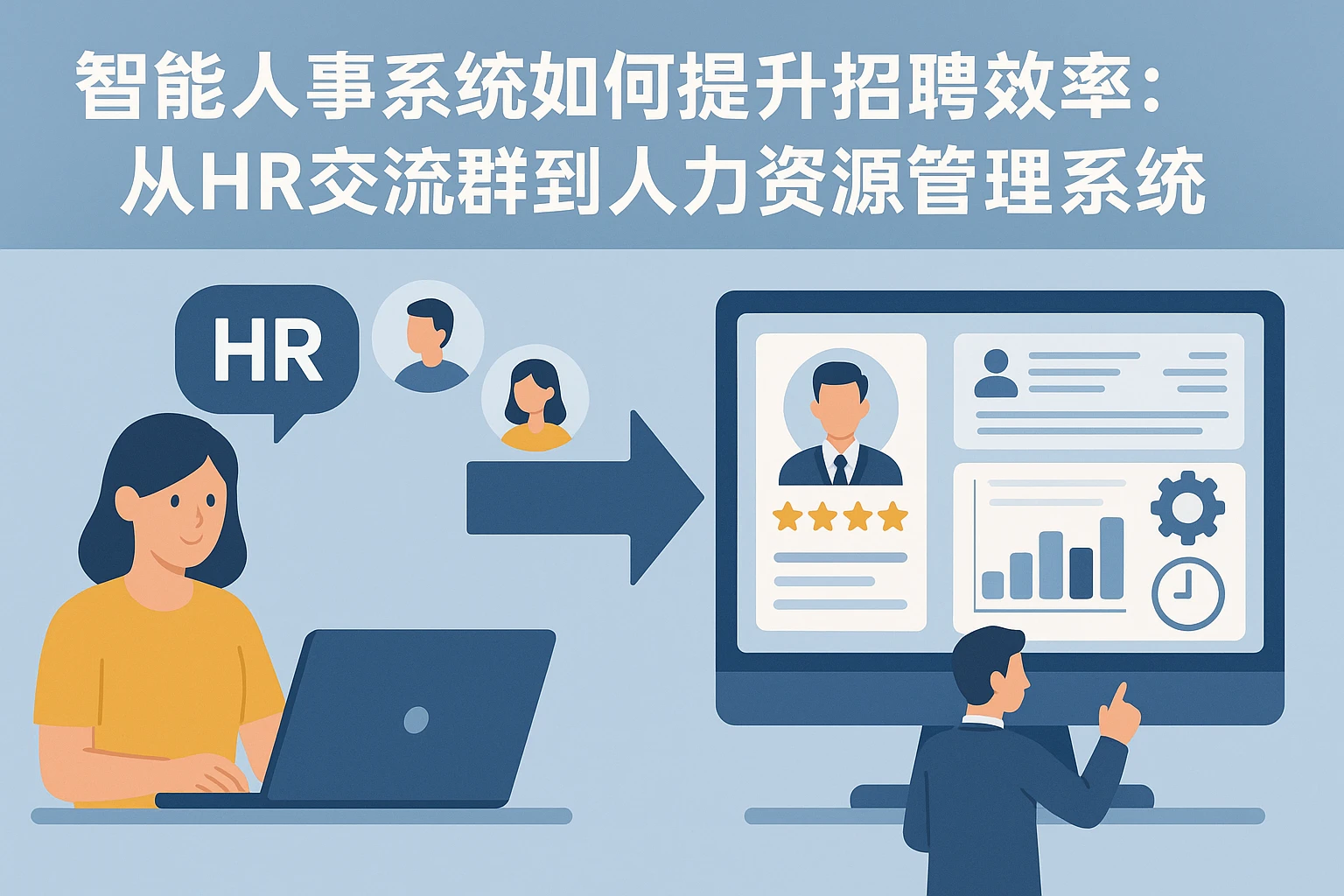 智能人事系统如何提升招聘效率:从HR交流群到人力资源管理系统