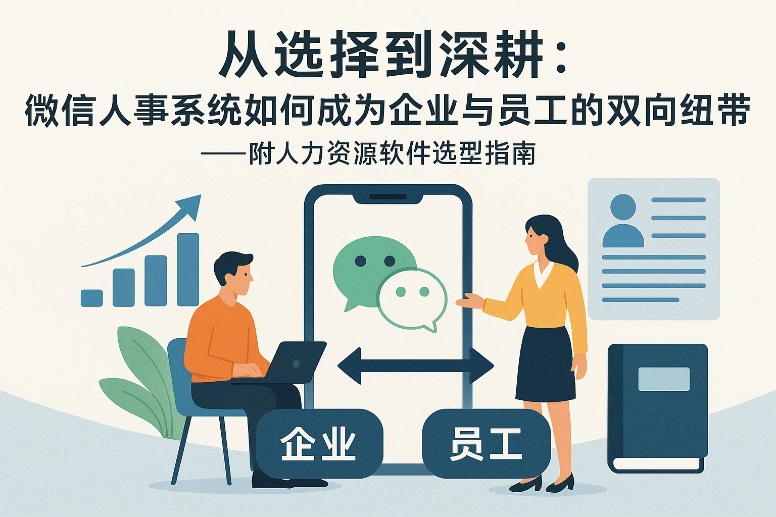 从选择到深耕：微信人事系统如何成为企业与员工的双向纽带——附人力资源软件选型指南