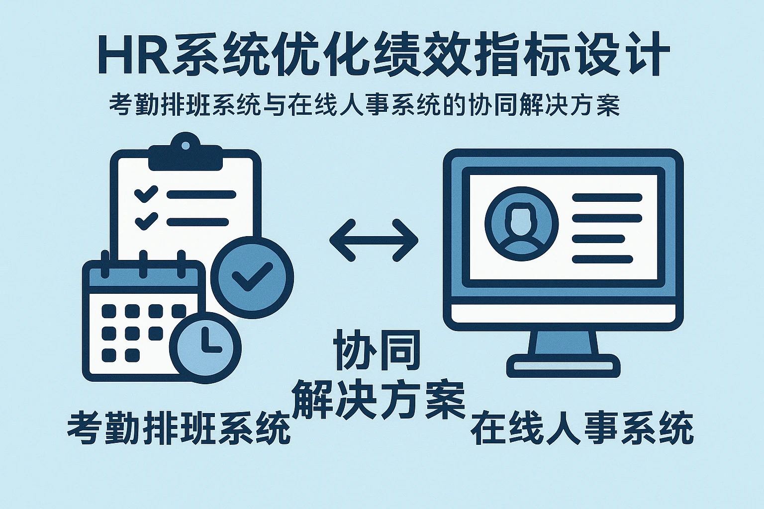 HR系统优化绩效指标设计：考勤排班系统与在线人事系统的协同解决方案