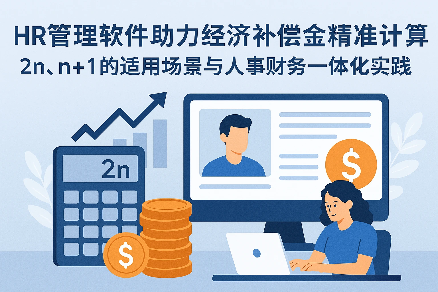 HR管理软件助力经济补偿金精准计算：2n、n+1的适用场景与人事财务一体化实践