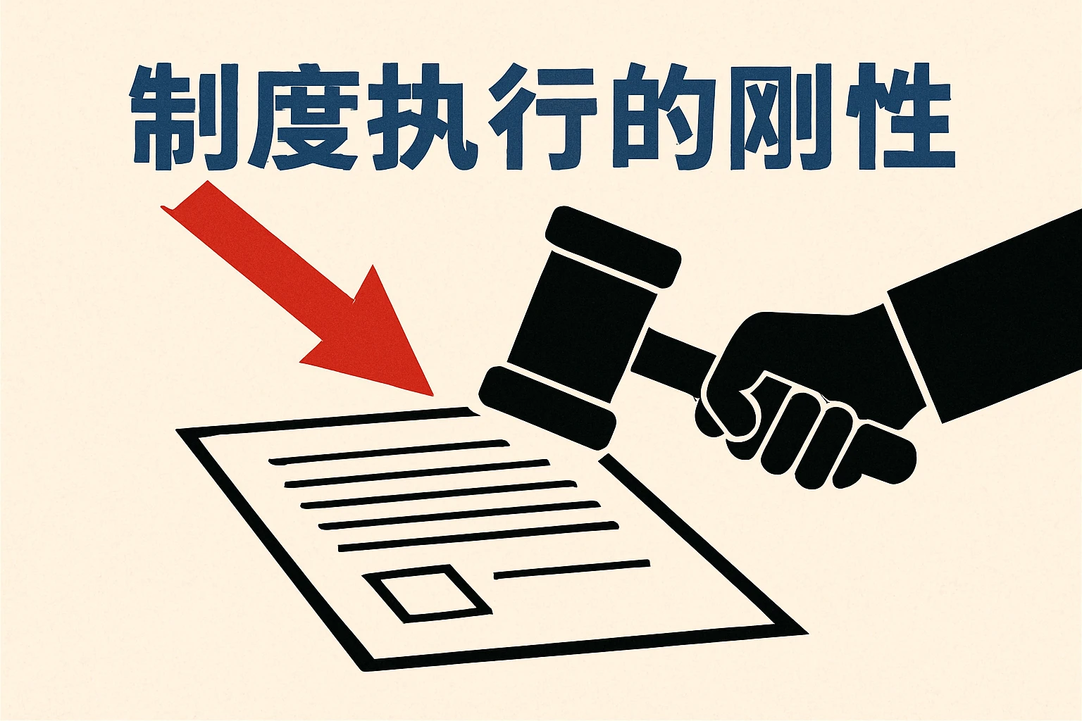 制度执行的刚性化