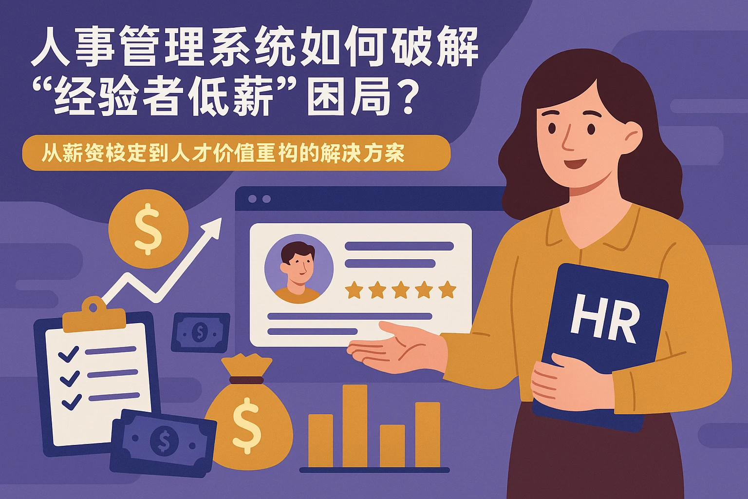 人事管理系统如何破解“经验者低薪”困局？从薪资核定到人才价值重构的解决方案
