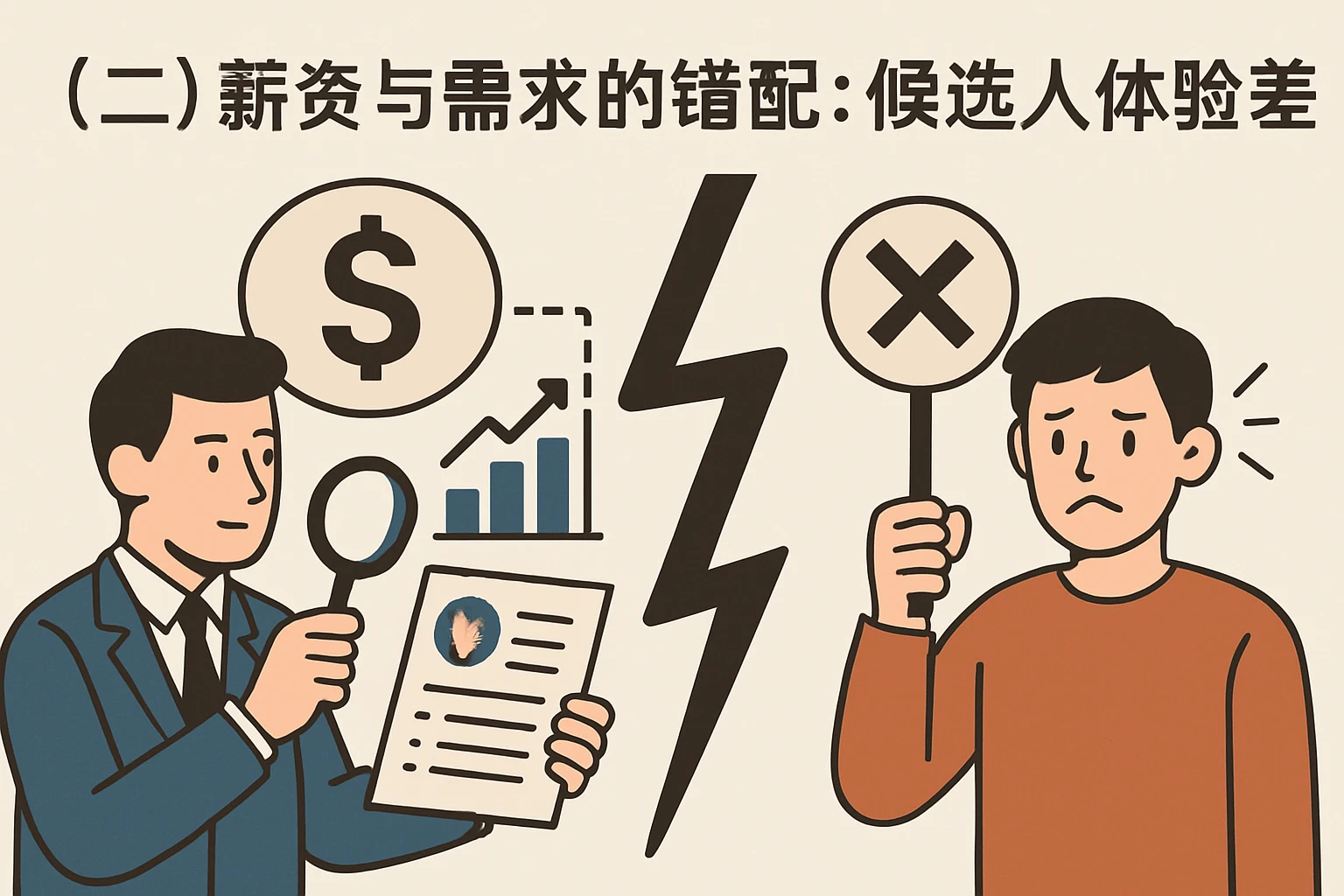 (二)薪资与需求的错配:候选人体验差