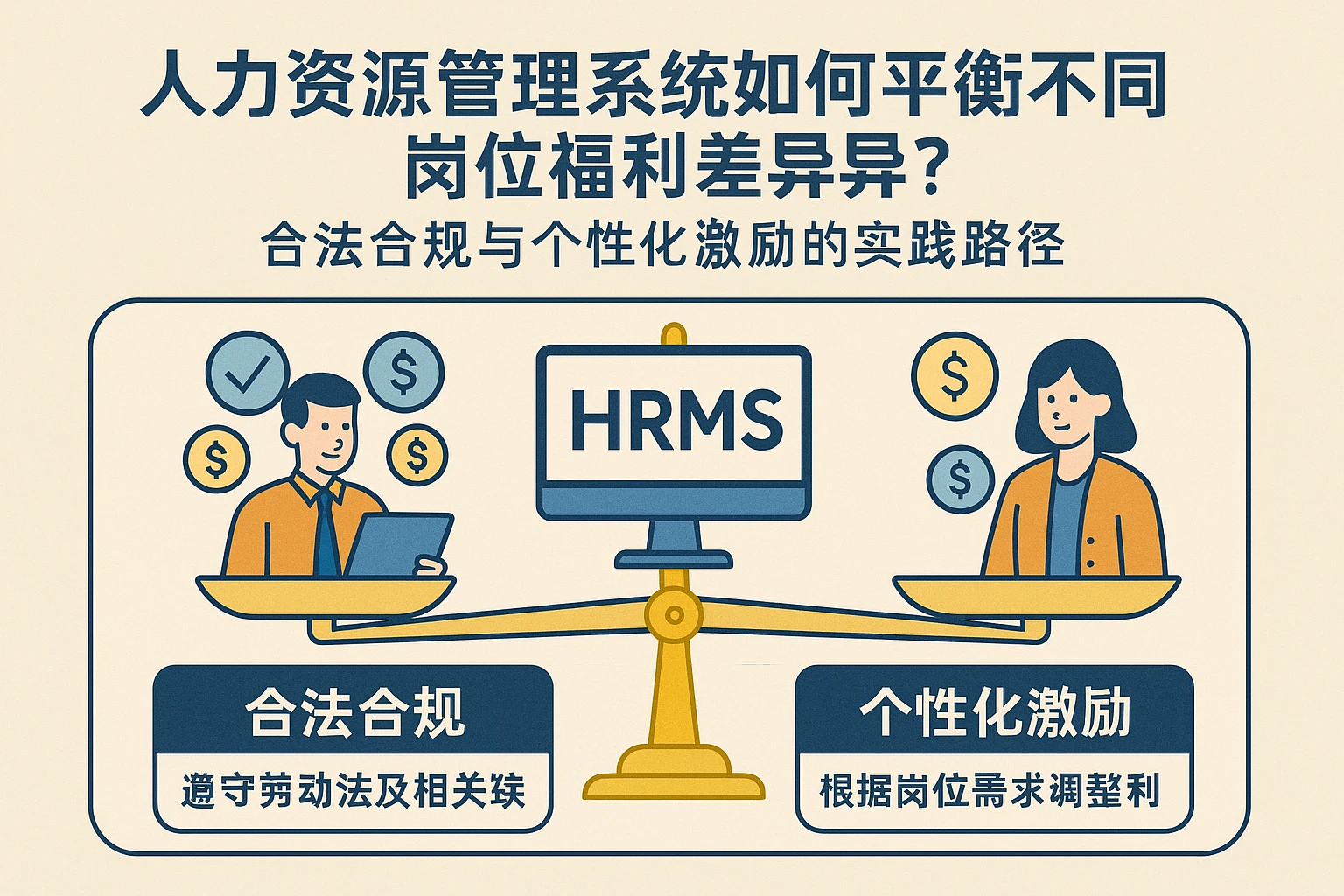 人力资源管理系统如何平衡不同岗位福利差异?合法合规与个性化激励的实践路径