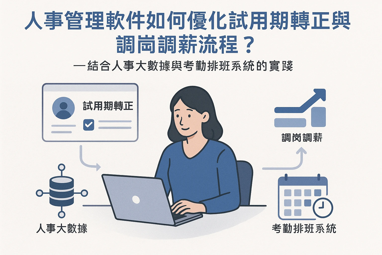 人事管理软件如何优化试用期转正与调岗调薪流程？——结合人事大数据与考勤排班系统的实践