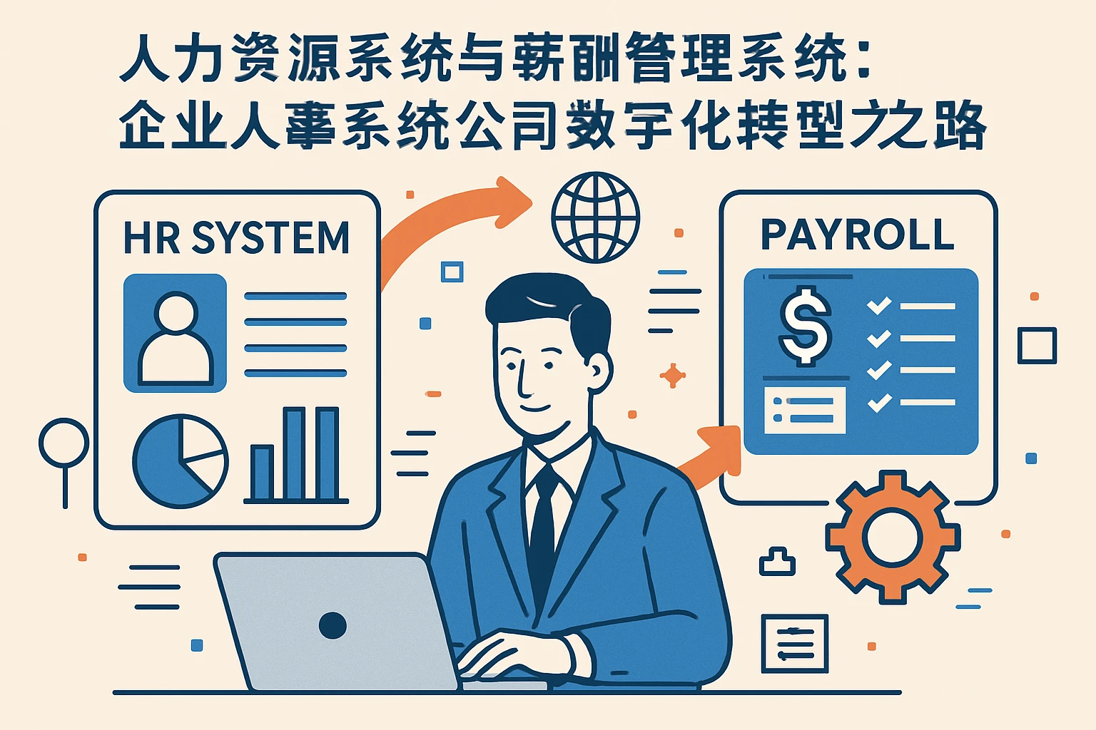 人力资源系统与薪酬管理系统:企业人事系统公司的数字化转型之路