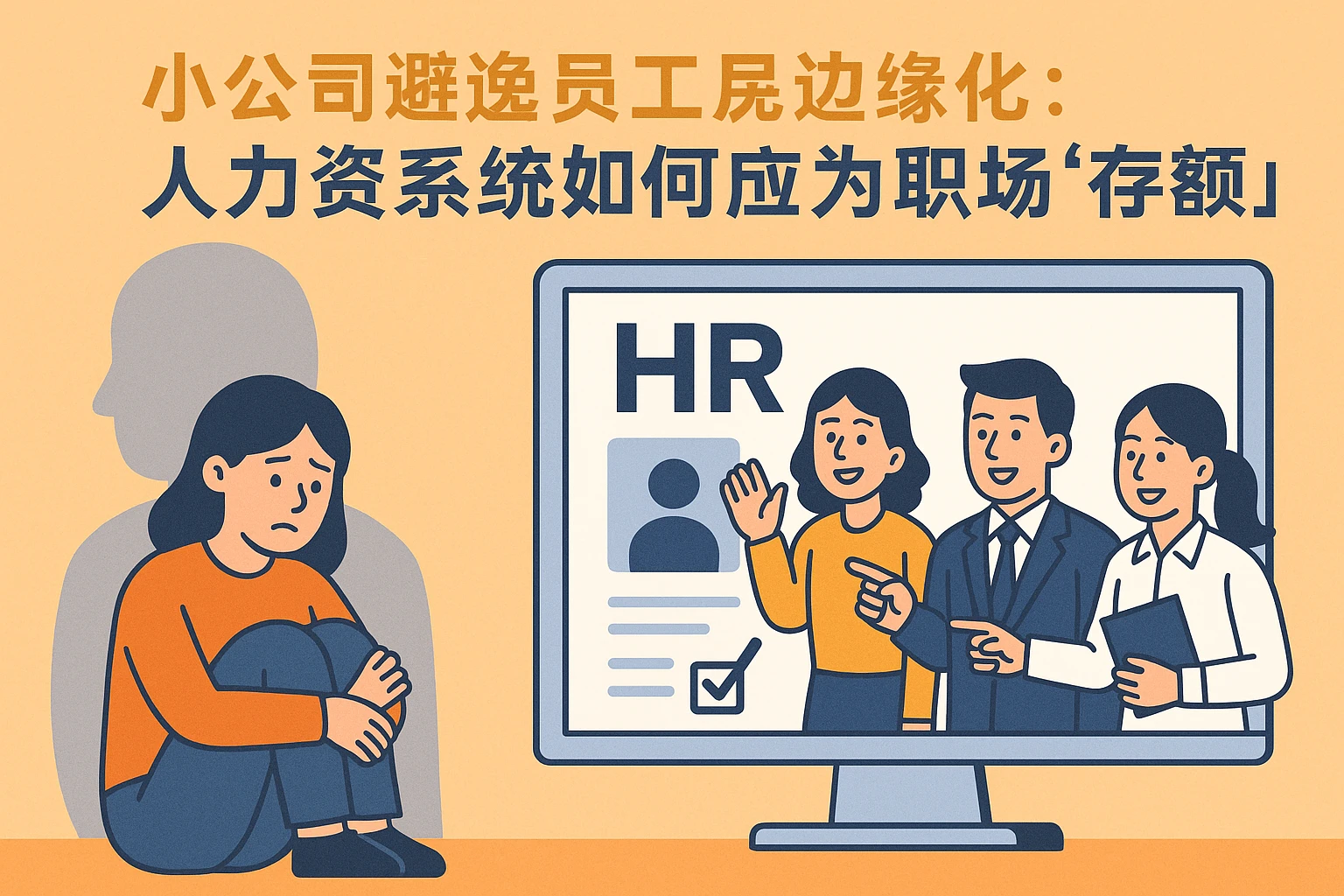 小公司避免员工边缘化：人力资源系统如何成为职场“存在感”利器？