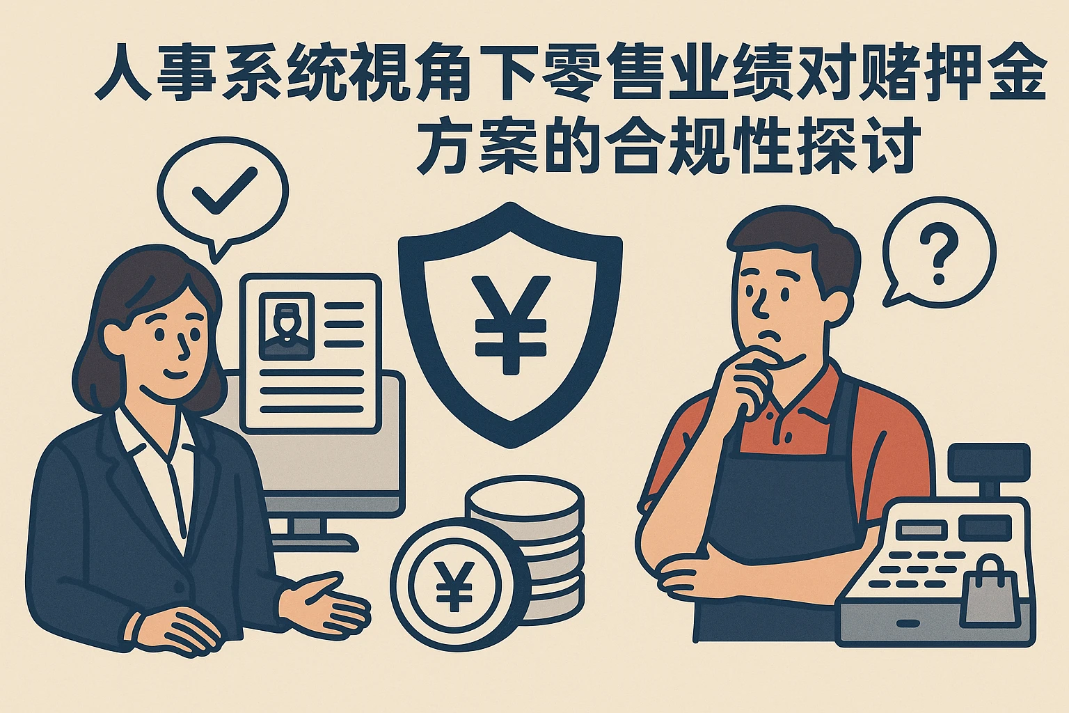 人事系统视角下零售业业绩对赌押金方案的合规性探讨
