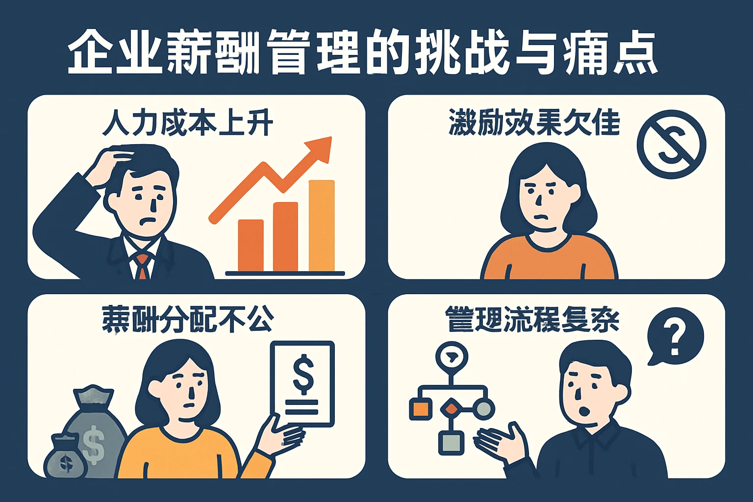 企业薪酬管理的挑战与痛点